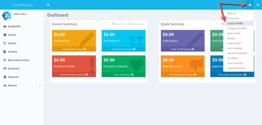 custom fields small