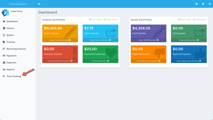 Time Tracking Small